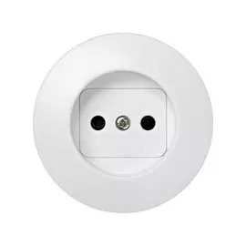 Накладка на двухполюсную розетку с защитными шторками без заземляющего контакта S88 Simon 88040-60