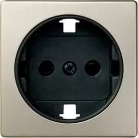 Накладка на двухполюсную розетку с заземляющим контактом Simon 82041-34