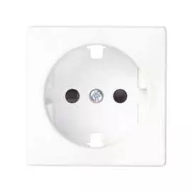 Накладка на двухполюсную розетку с заземляющим контактом Simon 82041-30