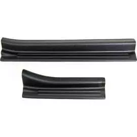 Накладки на пороги передних дверей Volkswagen Golf VI 2009-2012 Русская Артель