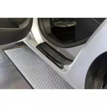 Накладки на пороги Renault Logan 2014- Русская Артель