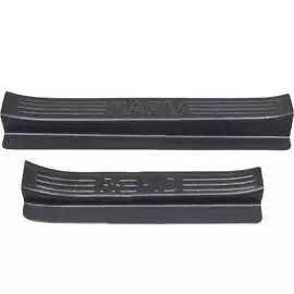 Накладки на пороги Skoda Rapid 2012- Русская Артель