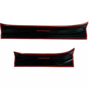 Накладки на внутренние пороги дверей Mazda CX-5 2017 Русская Артель