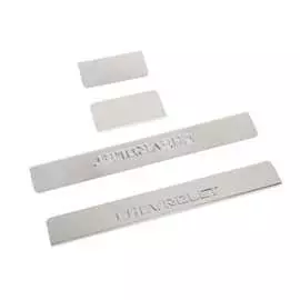 Накладки внутренних порогов для CHEVROLET Aveo Dollex