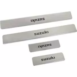 Накладки внутренних порогов для SUZUKI Swift, Kizashi Dollex NPK-009