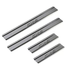 Ступенчатые накладки внутренних порогов MAZDA CX-5 Dollex NSI-018