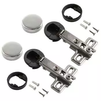 Накладная четырехшарнирная петля для стекла Lemax PROF