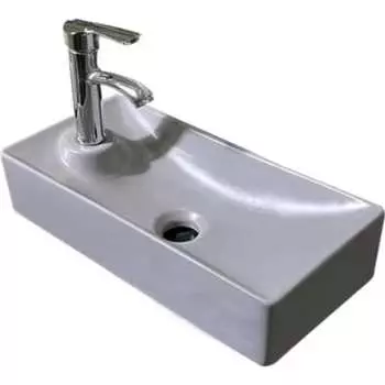 Накладная/подвесная раковина керамическая Santi Line SL-2009RMG