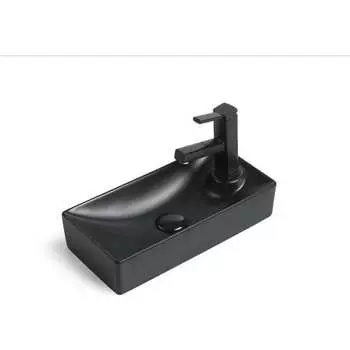 Накладная/подвесная раковина керамическая Santi Line SL-2009LMB