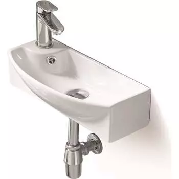 Накладная/подвесная раковина керамическая Santi Line