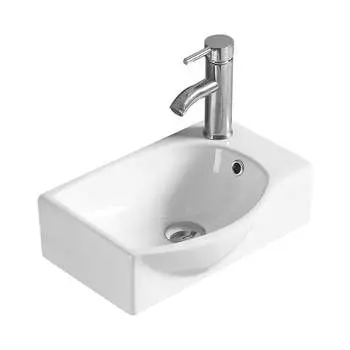 Накладная/подвесная раковина керамическая Santi Line SL-2018L