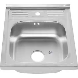 Накладная прямоугольная мойка MELANA