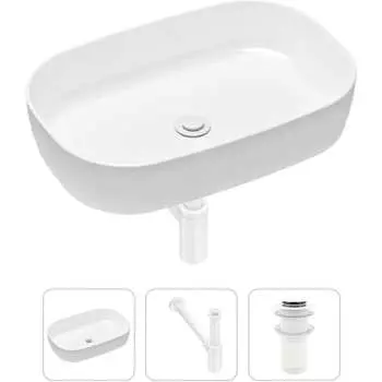 Накладная раковина для ванной Lavinia Boho Bathroom Sink Slim 21520067