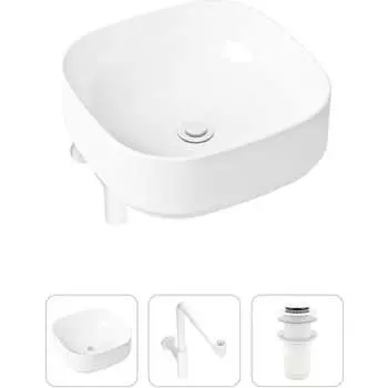 Накладная раковина для ванной Lavinia Boho Bathroom Sink Slim 21520269