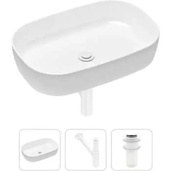 Накладная раковина для ванной Lavinia Boho Bathroom Sink Slim 21520097