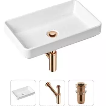 Накладная раковина для ванной Lavinia Boho Bathroom Sink Slim 21520149