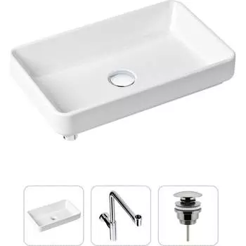 Накладная раковина для ванной Lavinia Boho Bathroom Sink Slim 21520154