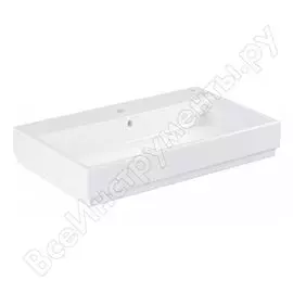 Накладная раковина grohe cube ceramic 80 см 3947600h