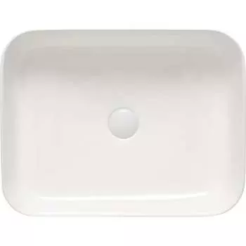 Накладная раковина на столешницу San More Lamiacasa из фарфора, белая SMS971901