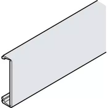 Накладной декоративный алюминиевый зажимной козырек Hafele Porta 940.60.735