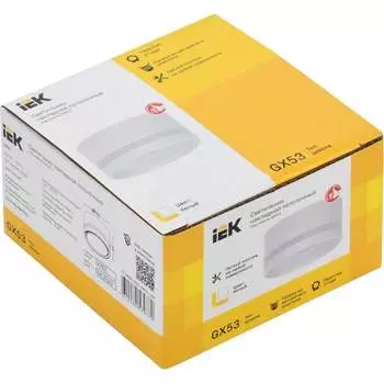 Накладной потолочный светильник IEK lighting 4032 LT-UPB0-4032-GX53-1-K01