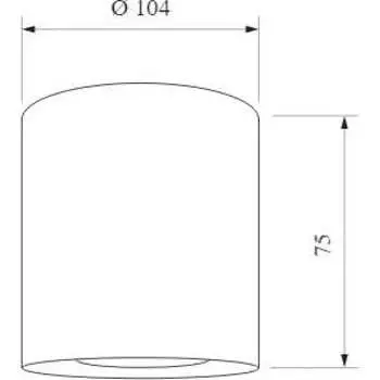 Накладной светодиодный светильник Elektrostandard dlr026 6w 3000k черный матовый dlr026 a063934