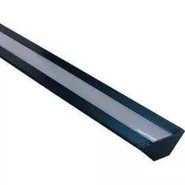 Накладной угловой алюминиевый профиль для ленты Apeyron 08-03-ЧБ