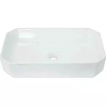 Накладной умывальник Sanita LINE WB.CT/Line/55-N/WHT.G/S1