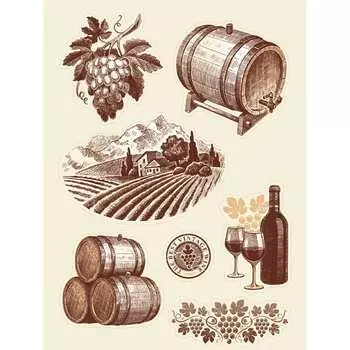 Наклейка Декоретто