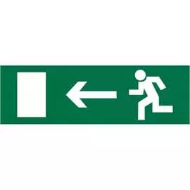Наклейка Контур Лайн Направление к эвакуационному выходу налево 10FC0403