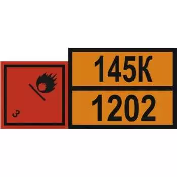 Наклейка на грузовые машины SKYWAY Опасный груз S08101022