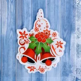 Наклейка на стекло Зимнее волшебство