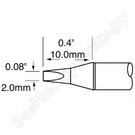 Картридж-наконечник для MFR-H1 METCAL SFP-CH20