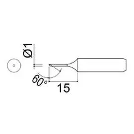 Наконечник для паяльников серии 900/701/702B HAKKO