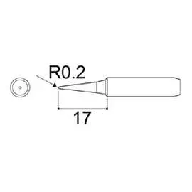 Наконечник для паяльников серии 900/701/702B HAKKO