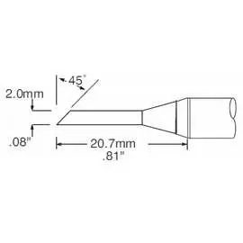 Наконечник для PS900 METCAL SFV-DRH420AR