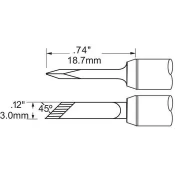 Наконечник для PS900 METCAL SCV-DRK30AR