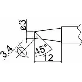 Наконечник для станций FX-838 HAKKO