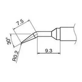 Наконечник для станций FX-950/FX-951/FX-952/FM-203 HAKKO