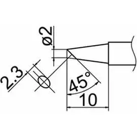 Наконечник для станций FX-950/FX-951/FX-952/FM-203 HAKKO