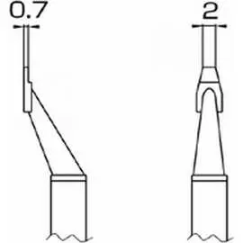 Наконечник для термопинцета FM-2022 HAKKO