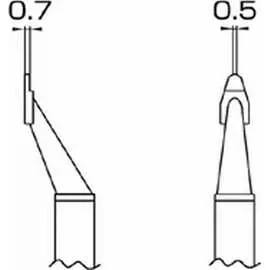 Наконечник для термопинцета FM-2022 HAKKO