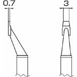 Наконечник для термопинцета FM-2022 HAKKO
