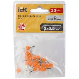 Наконечник-гильза IEK НГИ2 0,5-8 UTE10-4-D1-8-100