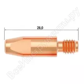 Наконечник контактный cucrzr (1.2 мм; m6; 28 мм) fubag fb.ctm6.28-12l