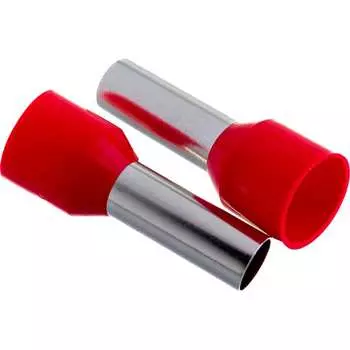 Наконечник штыревой втулочный изолированный КВТ НШВИ 10-12 79451