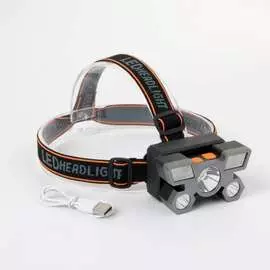 Налобный аккумуляторный фонарь СИМАЛЕНД 7487103