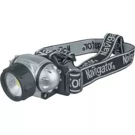 Налобный фонарь Navigator NPT-H14-3AAA 61437