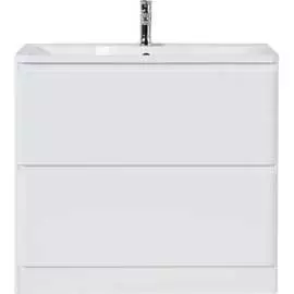 Напольная база под раковину BelBagno ALBANO-1000-2C-PIA-BL