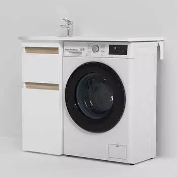 Напольная база под столешницу над стиральной машиной AM.PM X-Joy M85AFSX0402WG